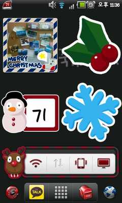 Emulate Android APK [X-Mas] Widget Package 2
